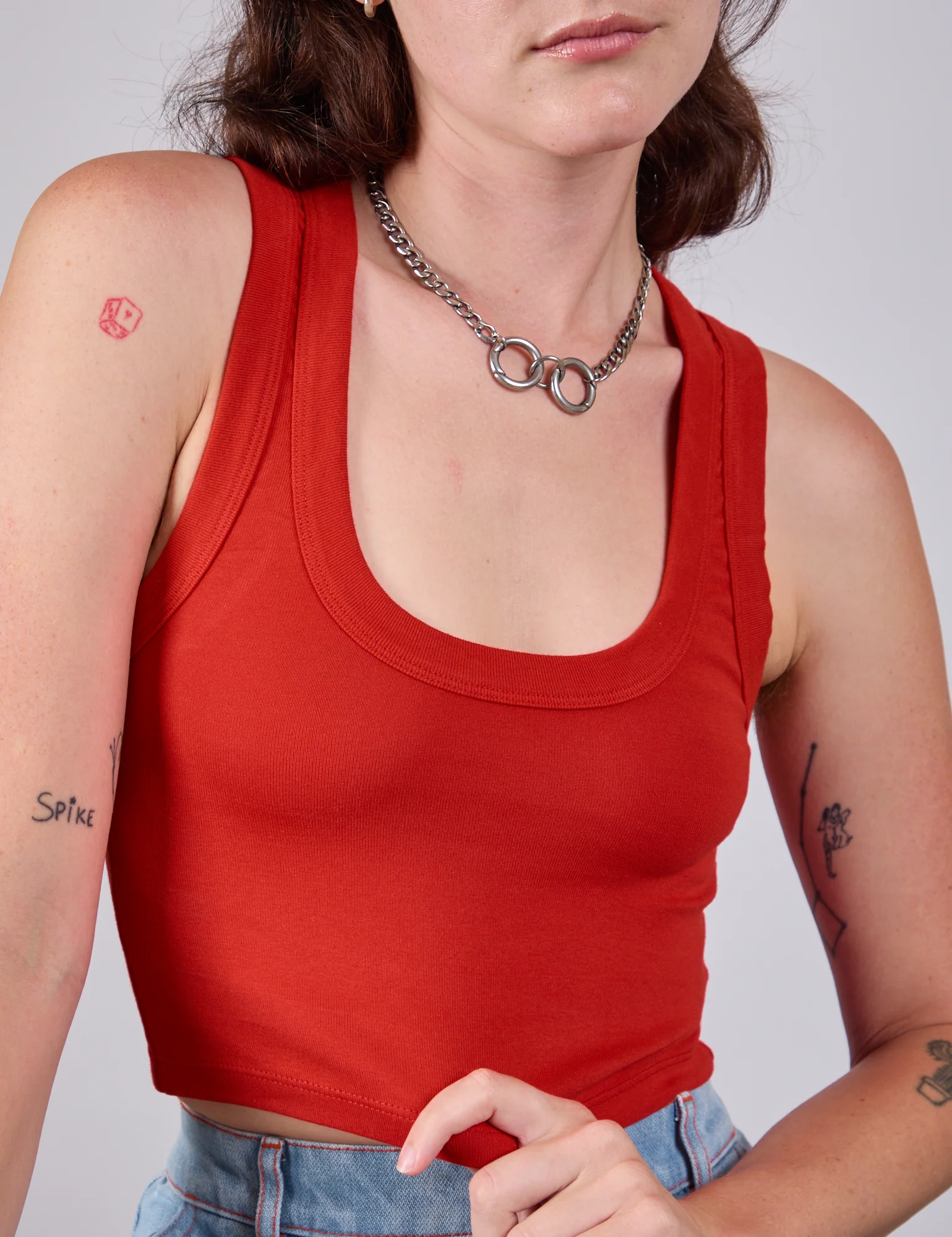 SIBLINGS - Cropped Tank Top